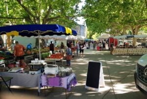 Marché de Saint-Paul-le-Jeune en Ardèche (07)
