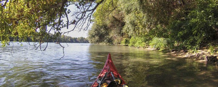 Kayaking from Switzerland to the Mediterranean via the Rhône river